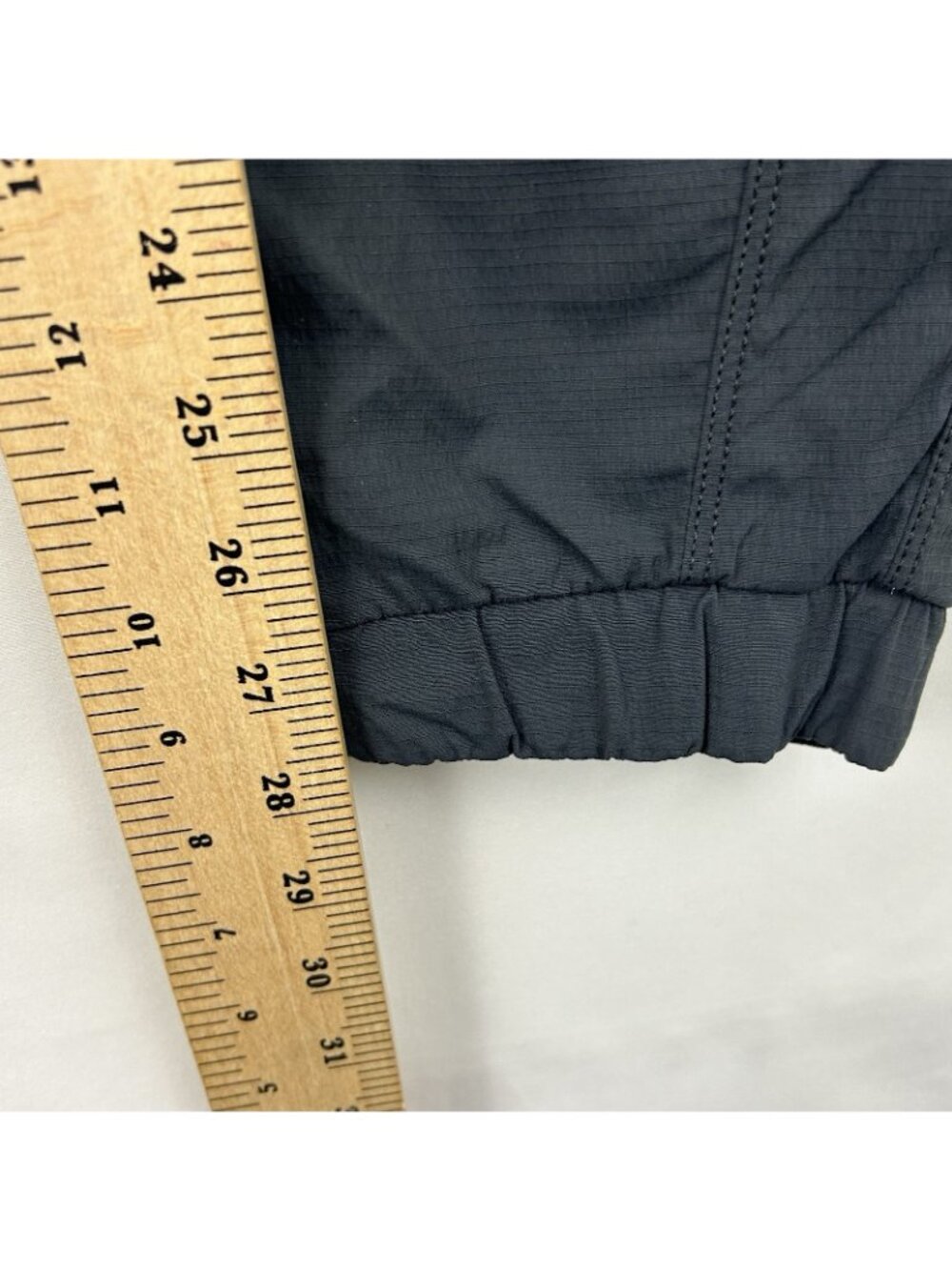 Athleta Trekkie North Jogger Pants Women’s 2 Gray Charcoal Zip Pockets Athletic - Picture 4 of 13